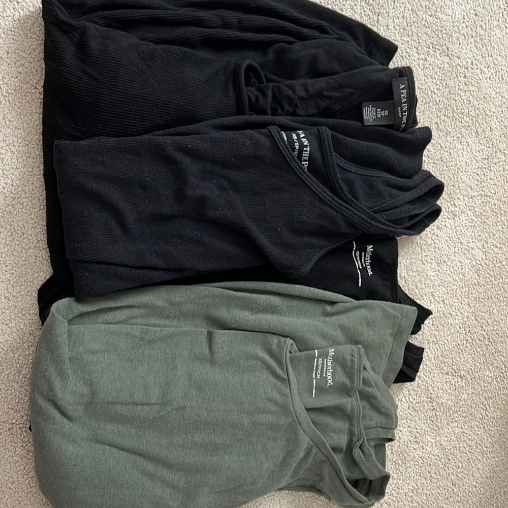 Maternity tanks- all XS
